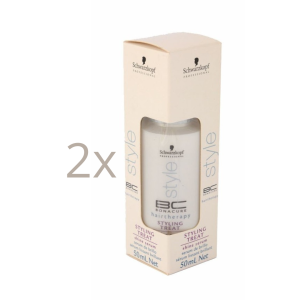 Schwarzkopf styling Treat Shine Serum 50ml 2 pezzi siero lucentezza capelli