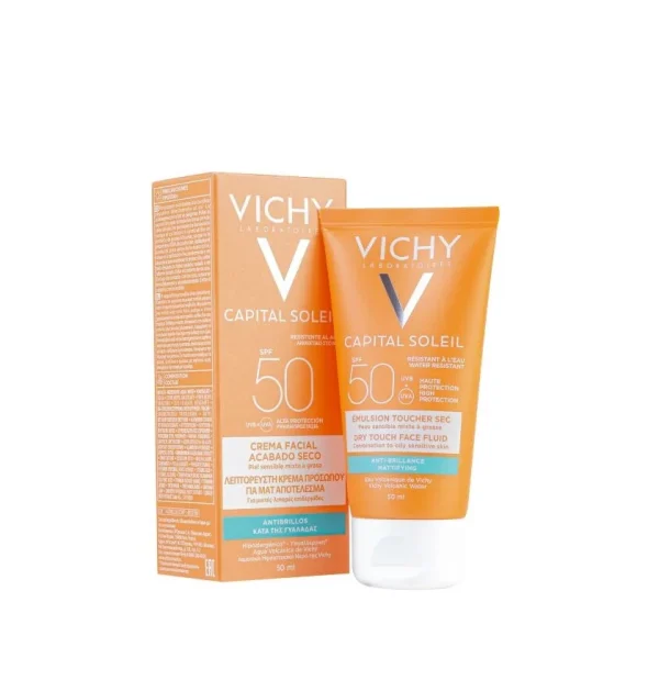 Vichy Capital Soleil SPF 50+ Emulsione Effetto Asciutto 50ml pelle mista grassa