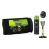 Gillette Labs Set da barba con barba esfogliante Rasoio Gel da Barba Pochette - immagine 2
