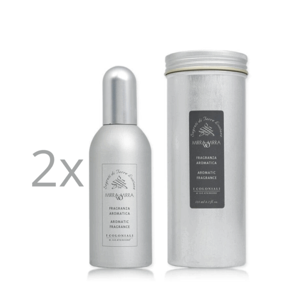 Atkinsons I Coloniali Mirra & Mirra Eau De Toilette 125ml Spray unisex 2 pezzi