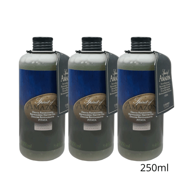 Doccia risvegliante Pitaya Spirit of Amazon 250ml 3 pezzi