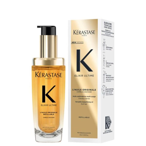 Kerastase Elixir Ultime L'Huile Originale Camelia sauvage Refillable