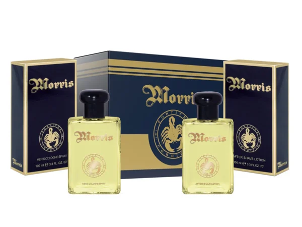 Morris Cologne Cofanetto Eau de Toilette 100ml Dopo barba 100ml Kit uomo