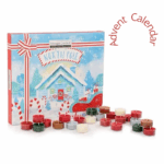 Calendario dell'Avvento North Pole 24 candele tea light Yankee Candle