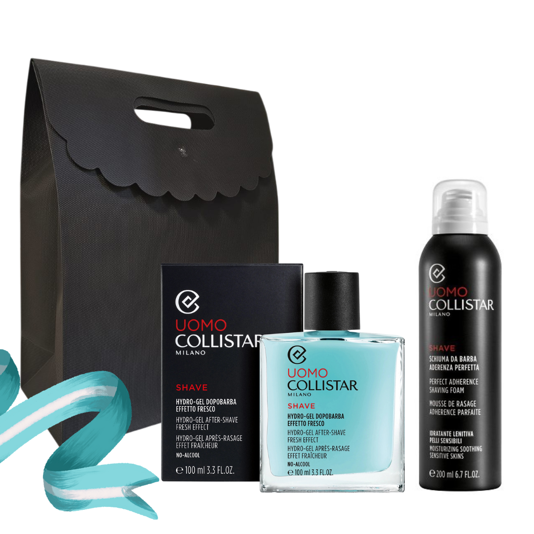 Collistar Dopobarba Effetto Fresco No alcol 100ml + Schiuma da barba 200ml