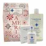 Kit Amerigo Uomo Bagnodoccia 500ml e Balsamo dopobarba 100ml Idea regalo natale / Amerigo Men's Shower Gel 500ml and Aftershave Balm 100ml