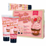 Kit Cherry Blossom Fragrance Gel doccia Crema corpo Shimmer viso e corpo