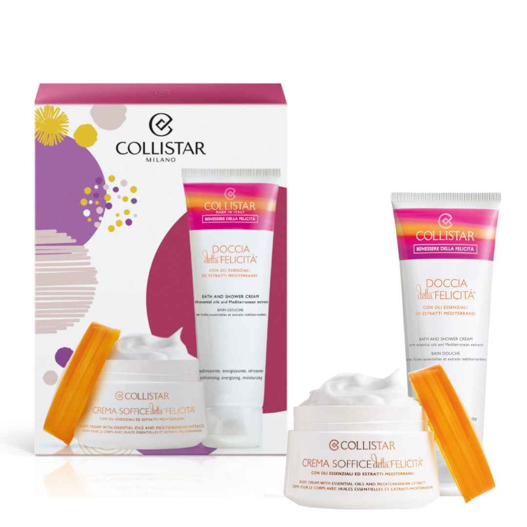 Kit Collistar Crema soffice della Felicità 200ml e gel doccia 250ml