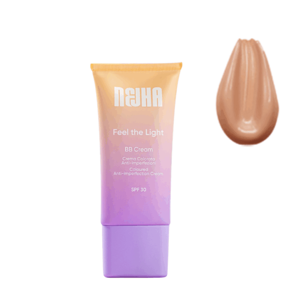 Nejha BB Crema Feel the light Spf 30 30ml Colore 02 Caramel