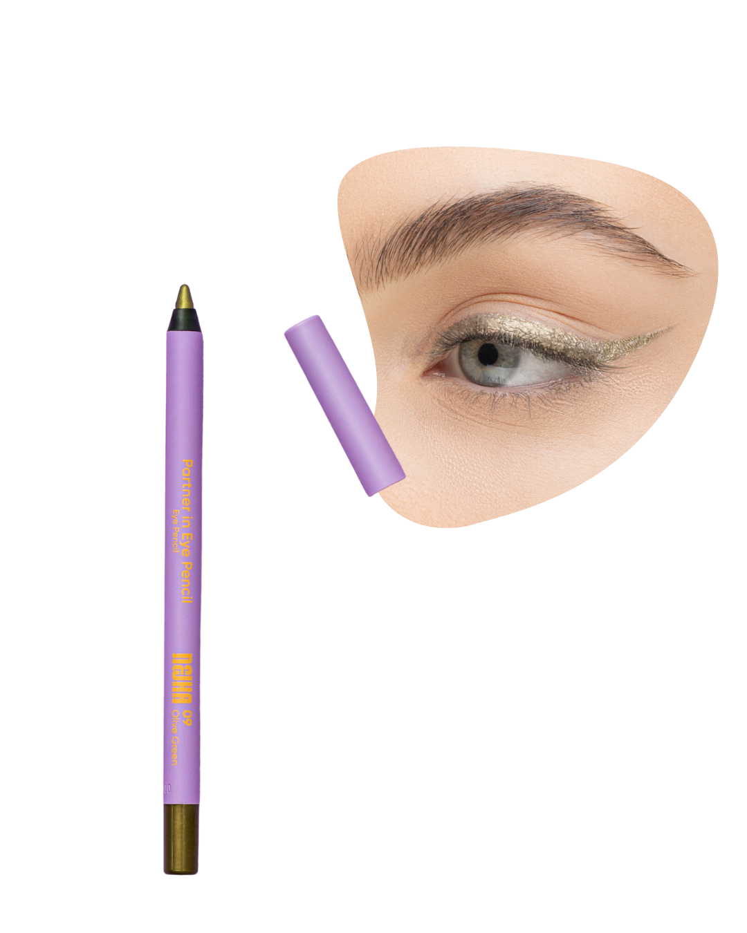 Nejha Matita Occhi Partner in Eye Pencil Waterproof 09 Olive Green