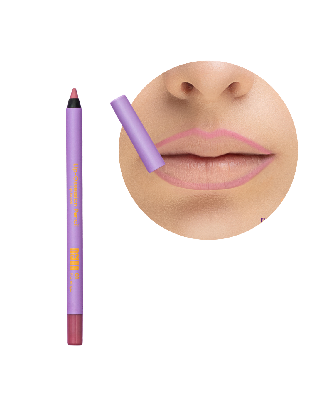 Nejha Matita labbra Lip Ossesion Pencil 01 Flamingo