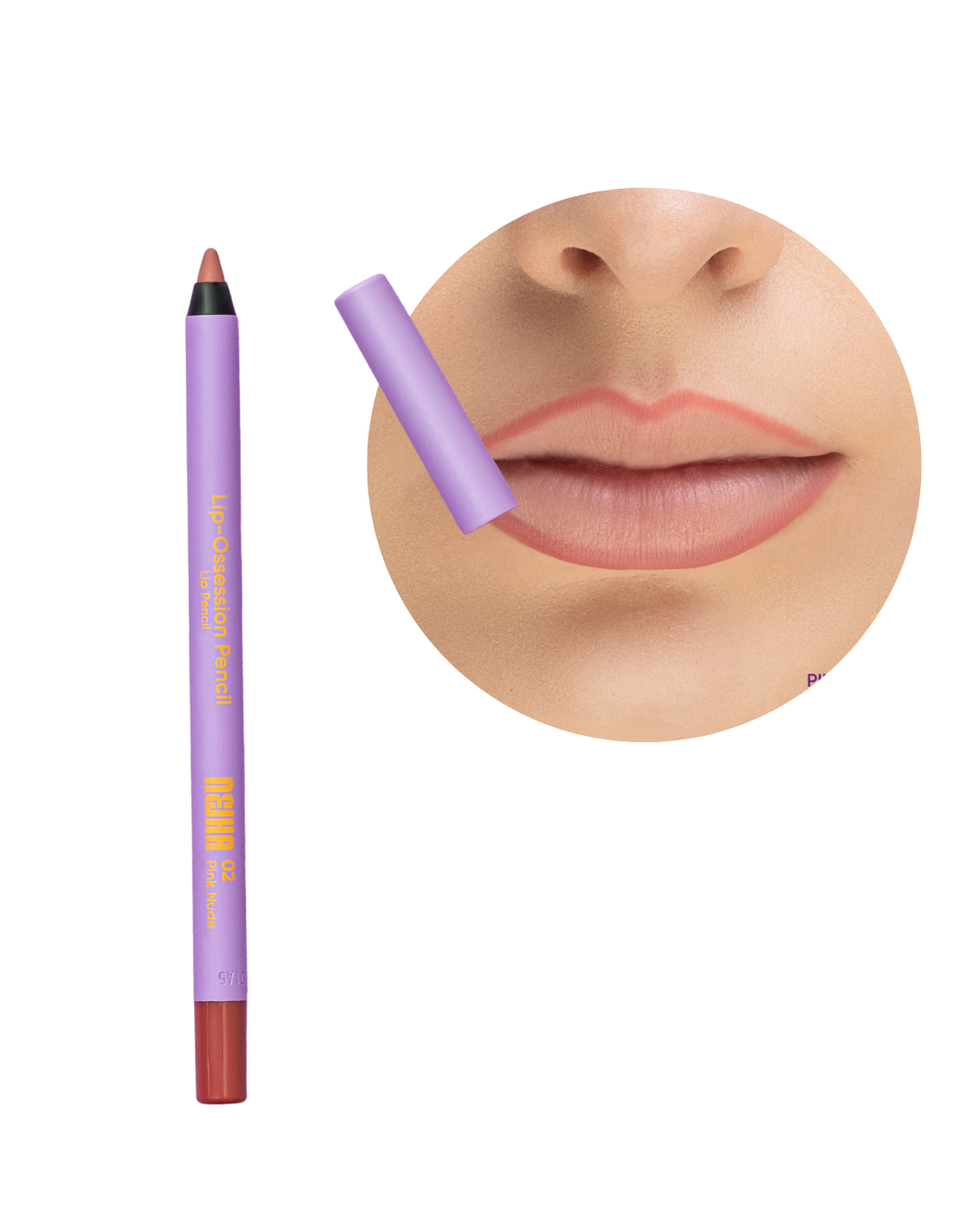 Nejha Matita labbra Lip Ossesion Pencil 02 Pink Nude