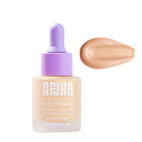 Nejha Matt of Course Fondotinta Matt 07 Hazelnut