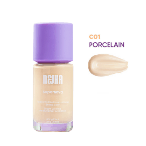 Nejha Supernova Fondotinta Glow 30ml Colore 01 Porcelain