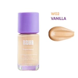 Nejha Supernova Fondotinta Glow 30ml Colore 02 Vanilla