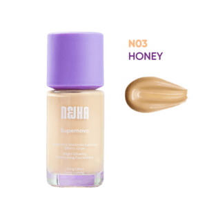 Nejha Supernova Fondotinta Glow 30ml Colore 03 Honey