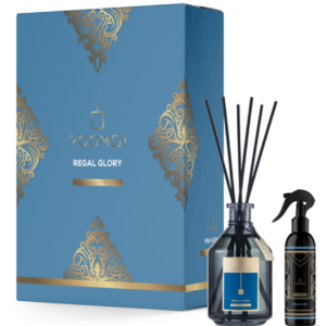 Roomoi Cofanetto Regal Glory Reed Diffusore 200 ml + Spray 100 ml + Bastoncini