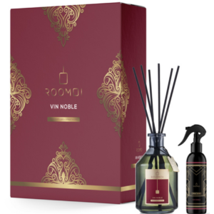 Roomoi Cofanetto Vin noble Diffusore d'ambiente 200ml + Spray 100ml + Bastoncini