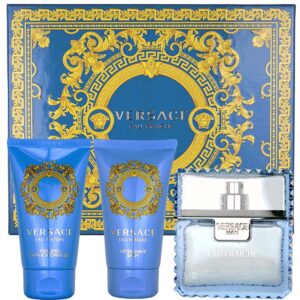 Versace Eau Fraiche Eau de toilette 50ml + dopo barba 50ml + gel doccia 50ml Kit