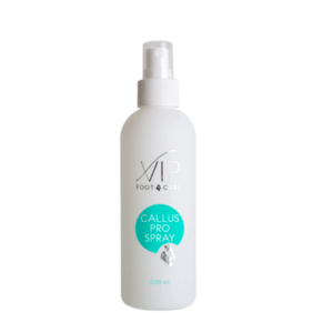 Vip Foot Care Callus Pro Spray 200ml permette di effettuare la pedicure a secco