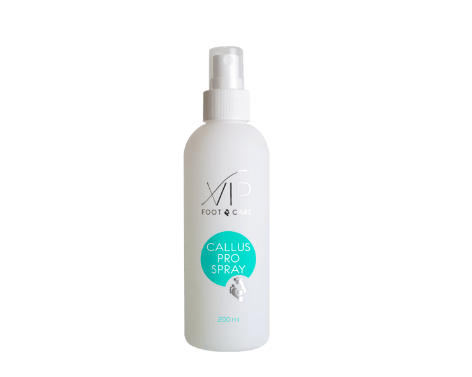 Vip Foot Care Callus Pro Spray 200ml permette di effettuare la pedicure a secco