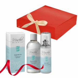 Bagnodoccia Muschio Bianco 250ml + Deo Spray Muschio Bianco 100ml Amerigo Set