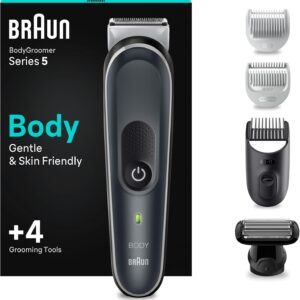 Braun Series 5 Rasoio Elettrico Corpo Uomo per Petto, Ascelle e Zone Sensibili