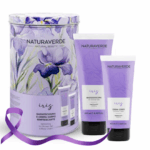 Natura Verde iris Cofanetto regalo Bagnoschiuma 200ml e crema corpo 100ml