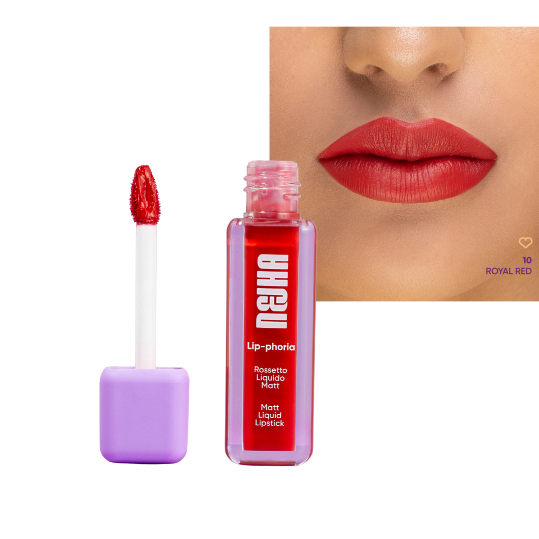 Nejha Lip phoria Rossetto liquido matt 10 Royal Red