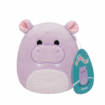 Squishmallows Originali 20 cm Hanna The Purple Hippo Peluche Ultra Morbido Idea regalo bambini