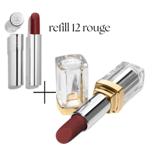 Chanel 31 Le rouge Matte lipstick 22 Noble + ricarica 12 rouge 2.55 in omaggio