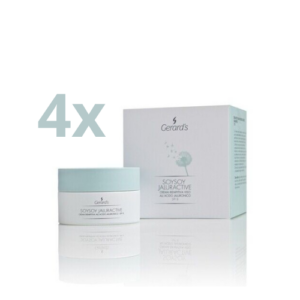 Gerard's - Soysoy Jaluractive Crema riempitiva viso all’acido Jaluronico SPF 8 Offerta di 4 creme