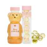 I love revolution Honey Bubble Bath 230ml + 8 Honey Bath Oil Kit bagno