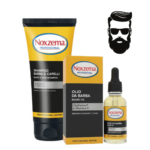 Noxzema Kit Uomo Shampoo Barba e Capelli 200ml + Olio da barba 30ml