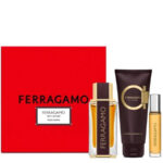 Ferragamo Spicy Leather Pour Homme Gift Set Edp 100ml + mini 10ml + gel doccia