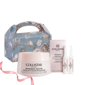 Gift Set Collistar Rigenera Crema notte 50ml + 2 fiale concentrato anti rughe