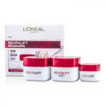 Gift Set L'Oreal Revitalift Crema viso giorno 50ml e notte 50ml + contorno occhi 15ml