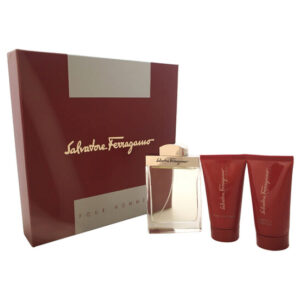 Salvatore Ferragamo Pour Homme Gift Set Edt 100ml + Balsamo dopo barba e gel doccia