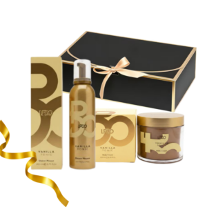 LPDO Vanilla Tonic Body Cream 200ml + shower mousse 200ml Gift Set