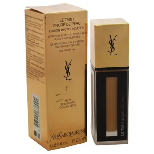 YSL Le Teint Encre De Peau Fusion Ink Foundation Spf 18 25ml BD 55 Golden Beige