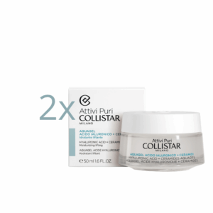 Collistar Crema Aquagel Acido Ialuronico Idratante Liftante 50ml 2 pezzi