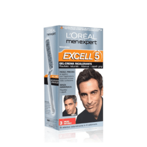 L'Oreal Men Expert Excell 5 Min Gel Crema Ricolorante Tonalità 3 Bruno Naturale