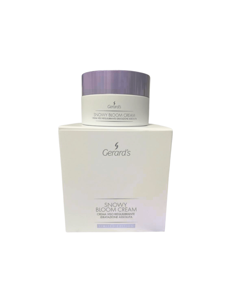 Gerard's Snowy Bloom Cream Crema viso riequilibrante idratazione assoluta 50ml