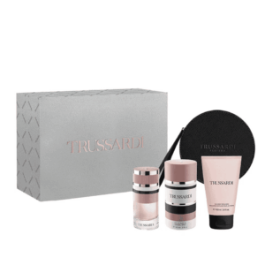 Gift Set Trussardi Donna Eau de Parfum 90 ml + Body lotion 100 ml + Beauty Bag