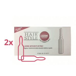 Lozione Anticaduta Trattamento Urto in Fiale Hair Style 8 fiale 10ml 2 scatole