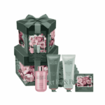 Set The Luxury Bathing Crema doccia crema mani spugna Velvet Rose e Peony