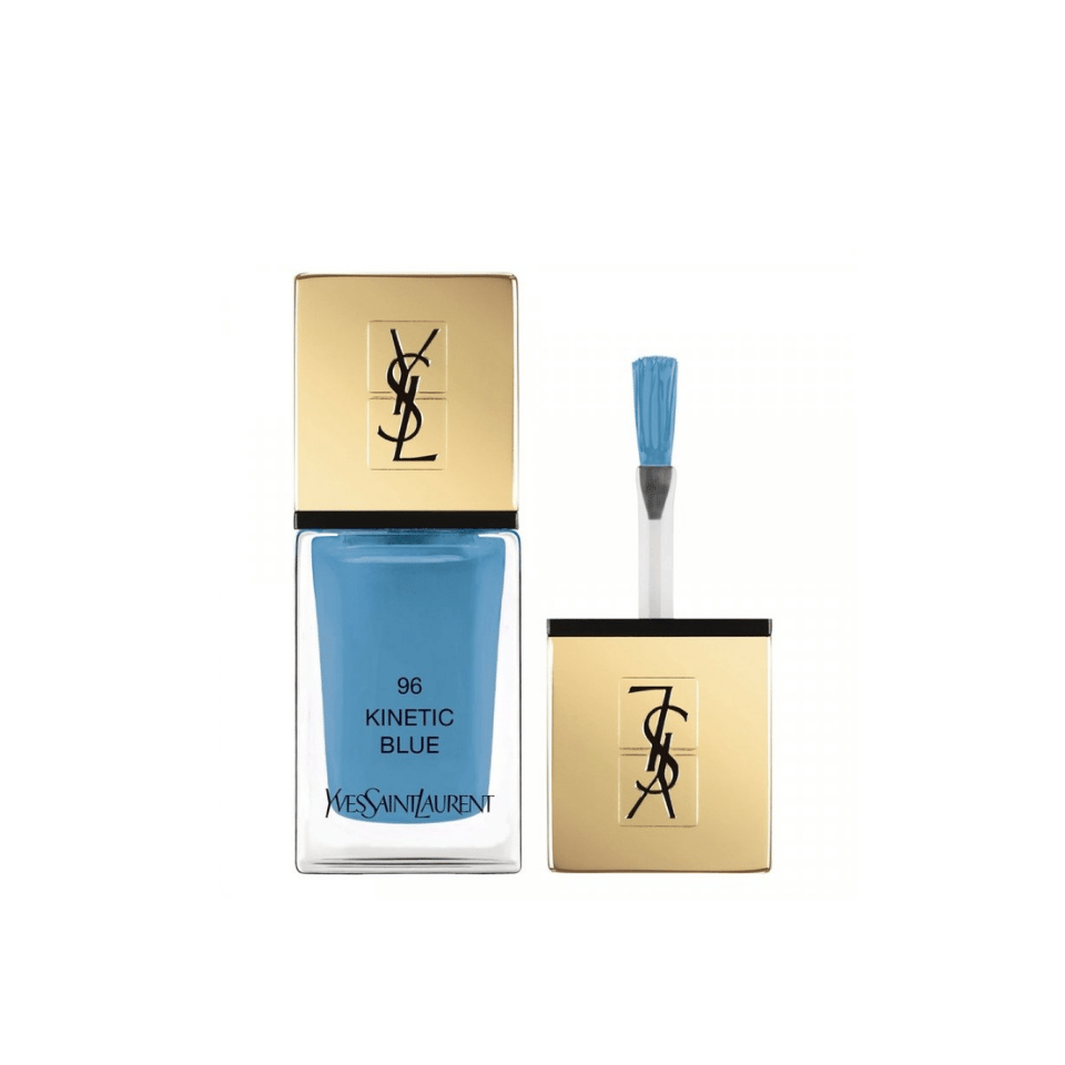 Yves saint Laurent La Laque Couture 10ml smalto unghie 96 Kinetic Blue